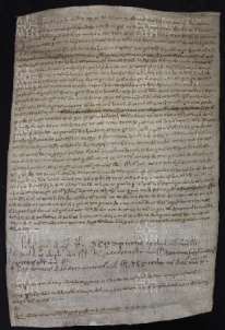 34 B.3.XXXIVr, Investitura fatta da Giovanni vescovo a favore di Gaidolfo e Ugo, e di Liuzo et Ingenzone, Castelvetro, [995-996, ago.]
